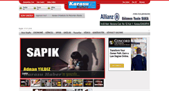 Desktop Screenshot of karasuhaber.com